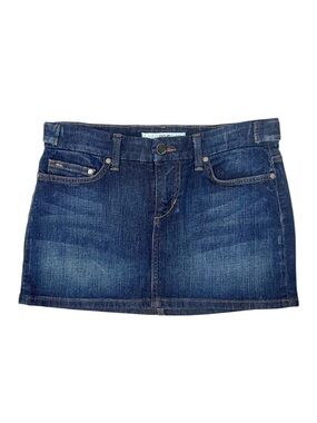 Joe’s Jeans Vintage Y2K Denim Micro Mini Skirt